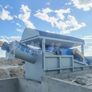 內(nèi)蒙古振動式砂石分離機(jī)安裝完工
