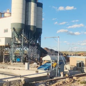 內(nèi)蒙古振動式砂石分離機(jī)安裝完工